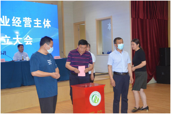 乐陵市新型农业经营主联合会成立天津恒运能源集团旗下农业产业清洋湖总经理孙连军当选会长