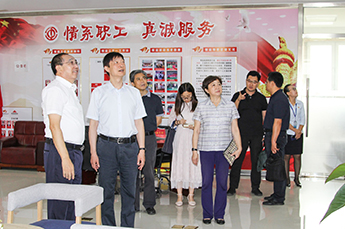 全国工商联副主席 市政协副主席 市工商联主席 黎昌晋领导一行莅临恒运能源集团考察调研