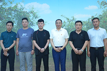 王一帆董事长来恒运能源集团旗下农业产业百枣纲目（集团）考察