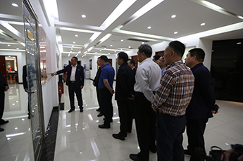 欢迎阳信县委县政府领一行莅临恒运能源集团考察指导工作