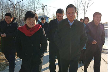 农业农村部领导莅临清洋湖参观调研