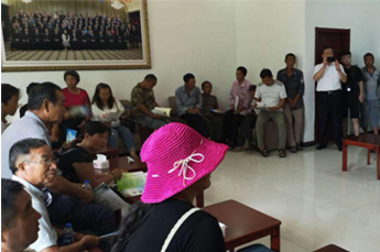 内黄县“精准扶贫”考察团来清洋湖养殖基地考察项目