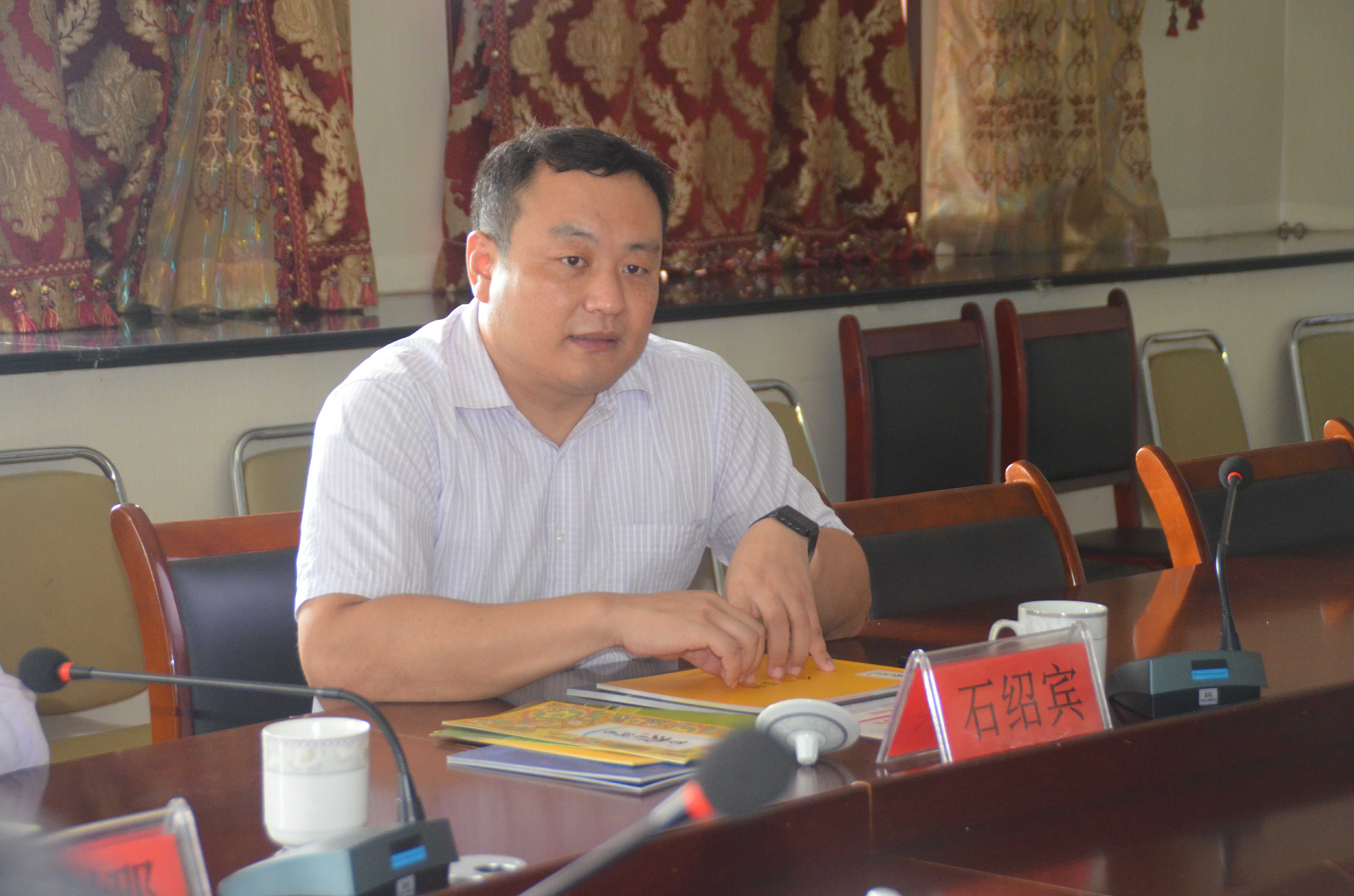 山东大学经济学院副院长石绍宾一行到恒运能源集团旗下农业产业百枣纲目（集团）考察