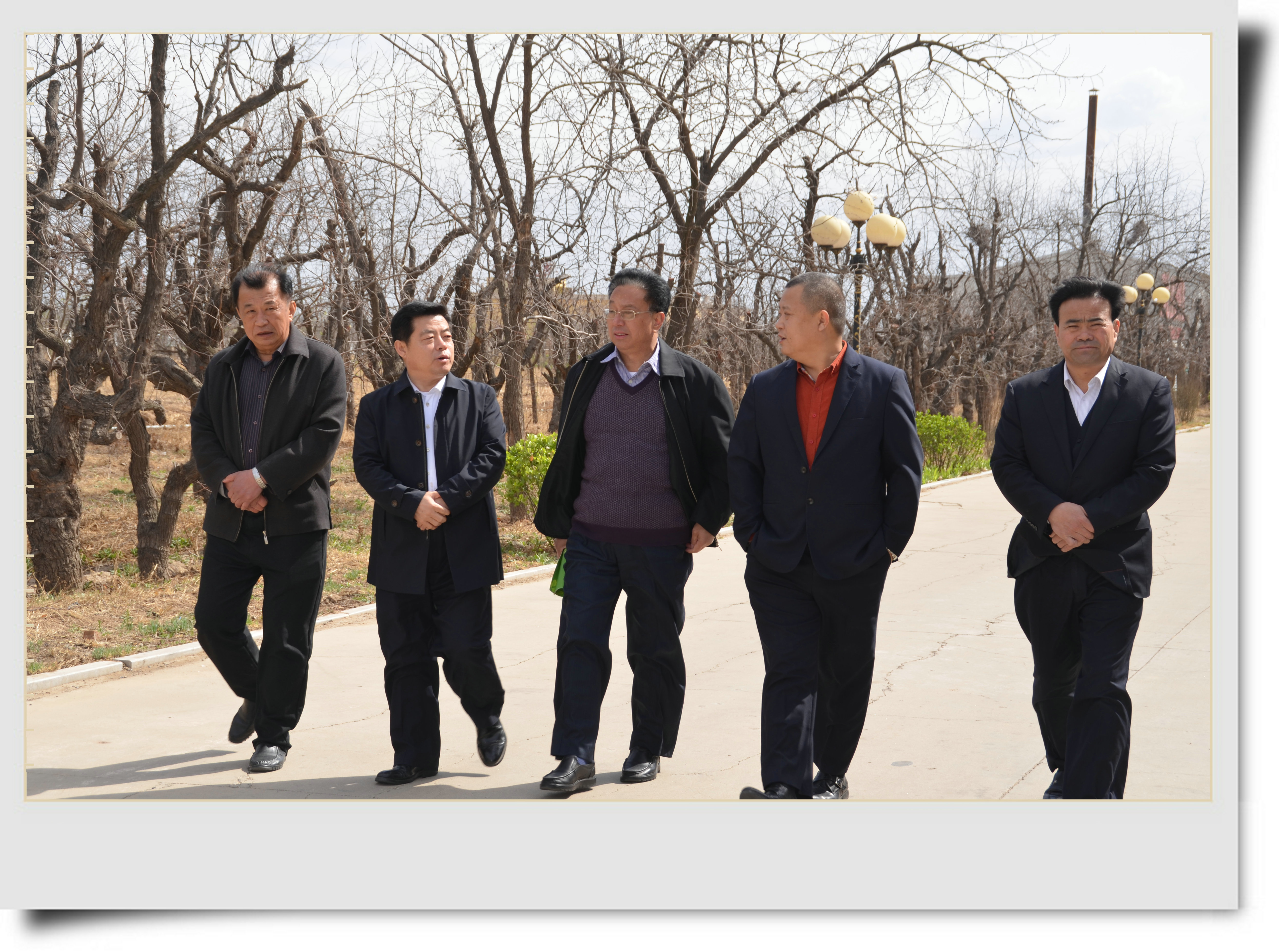 中国工程建设标准化协会建材分会常务副秘书长任其勇一行来恒运集团旗下农业企业百枣纲目（集团）考察