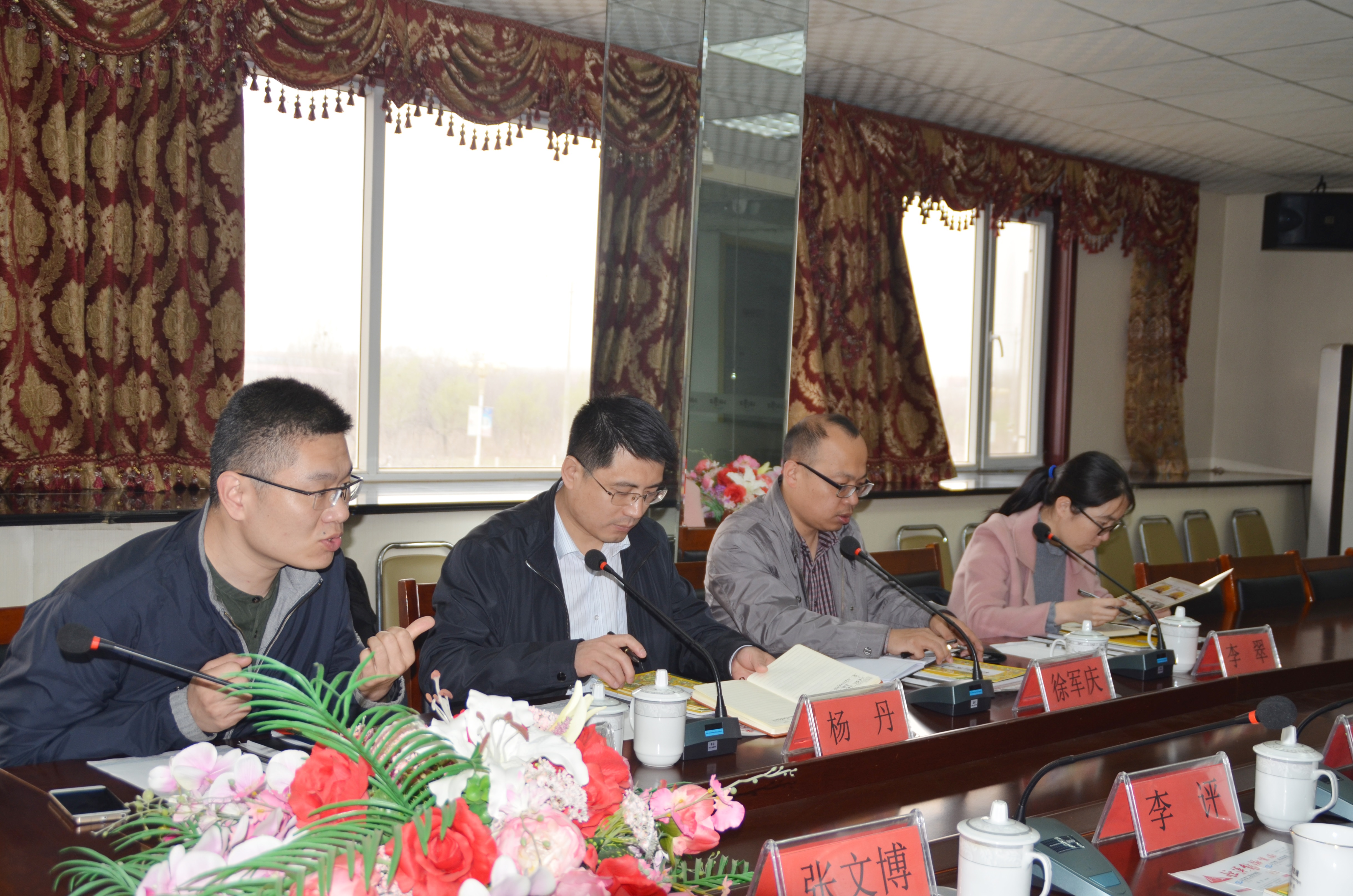 山东省工程咨询院咨询工程师徐军庆一行来恒运能源集团旗下农业企业百枣纲目（集团）考察