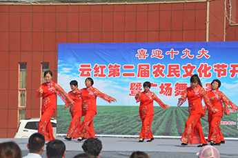 百枣纲目(集团)大力支持云红第二届 农民文化节开幕式暨广场舞大赛