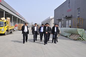 乐陵市委副书记苏兰武一行到恒运能源集团旗下农业企业百枣纲目(集团)调研