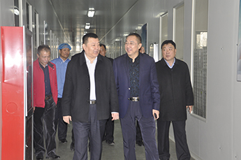 乐陵副市长吴峰莅临恒运能源集团旗下农业产业百枣纲目(集团)调研工作