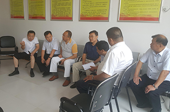 山东省委常委、省秘书长高贤德一行莅临乐陵市调研考察精准扶贫工作恒运能源集团董事局主席李长云陪同调研