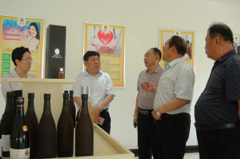 乐陵市市委副书记、市长樊廷雷一行莅临恒运能源集团旗下农业产业百枣纲目实地调研指导工作