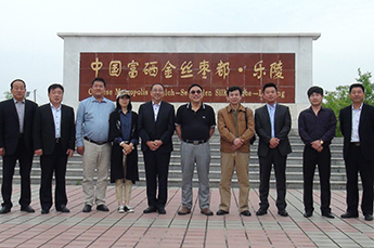 全国人民代表大会常务委员会办公厅新闻局副局长曲卫国一行莅临恒运能源集团旗下农业产业百枣纲目考察指导