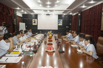 德州市委常委、组织部长刘贵堂一行莅临恒运能源集团考察指导