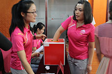 2014恒运能源集团首届高尔夫赛完成赛前抽签工作