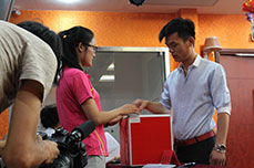 2014恒运能源集团首届高尔夫赛完成赛前抽签工作