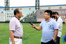 恒运能源集团董事局主席李长云接受《京津乐陵人、港城农民工》大型系列采访团专访