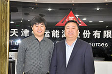 山东乐陵市市委常委、常务副市长王海林一行莅临恒运能源集团考察工作