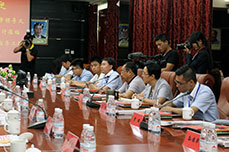 德州市领导和乐陵市领导及新闻媒体采访团一行莅临恒运能源集团考察指导工作并进行专题采访