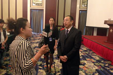 恒运能源集团董事局主席李长云接受中国中央电视台中文国际频道CCTV4专访