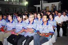 恒运展恒党支部于建党90周年成立