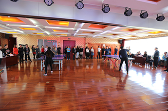 同心同德助发展 凝心聚力展风采 ----恒运能源集团工会举办第二届员工乒乓球比赛