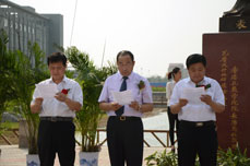 传播儒家思想 传承中国传统文化——恒运能源集团捐赠孔子圣象推动乐陵市教育文化发展